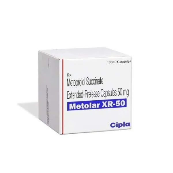 Metolar XR 50 (Metoprolol Succinate)